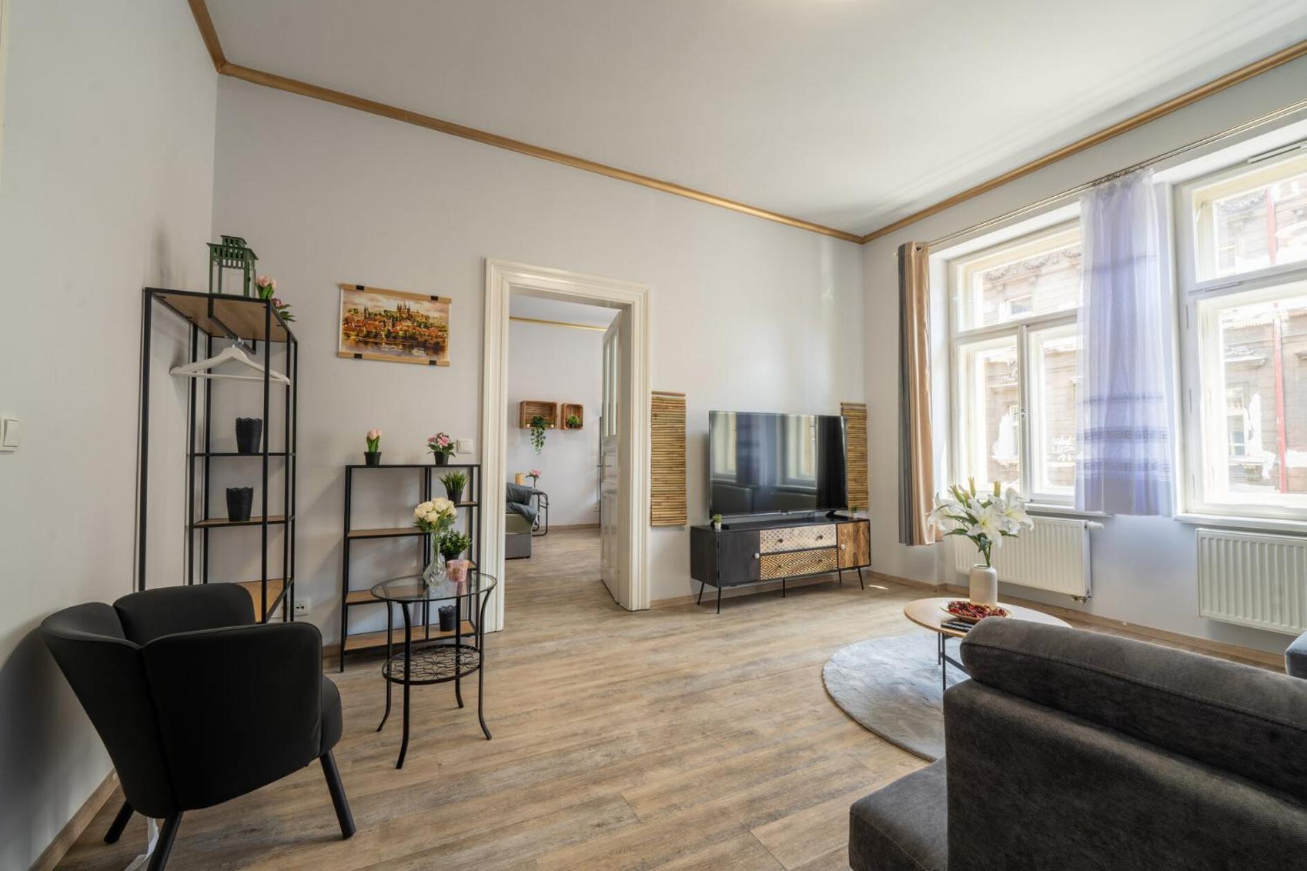 Cozy 3-brd Riverside In Center Apartamento Praga