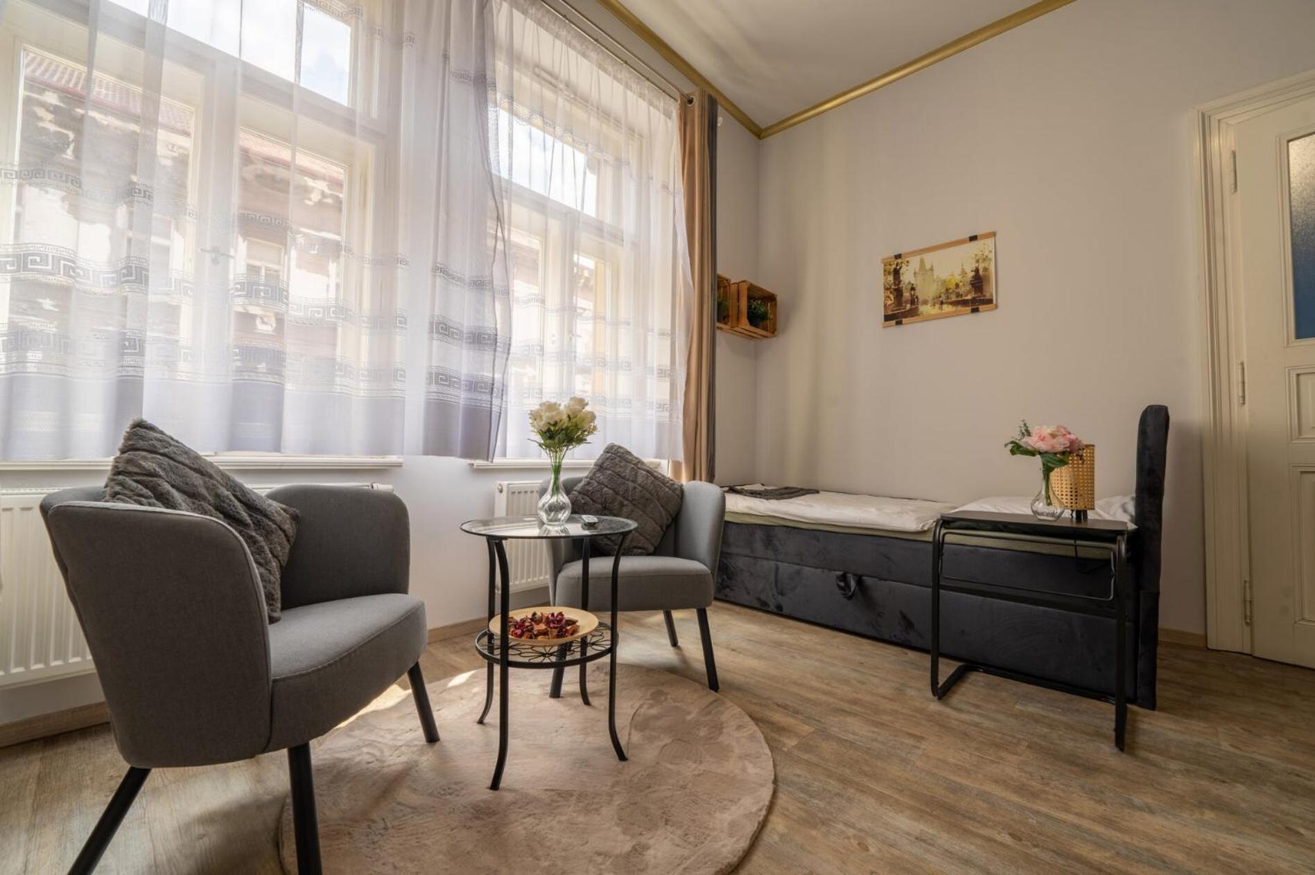 Cozy 3-brd Riverside In Center * Praga