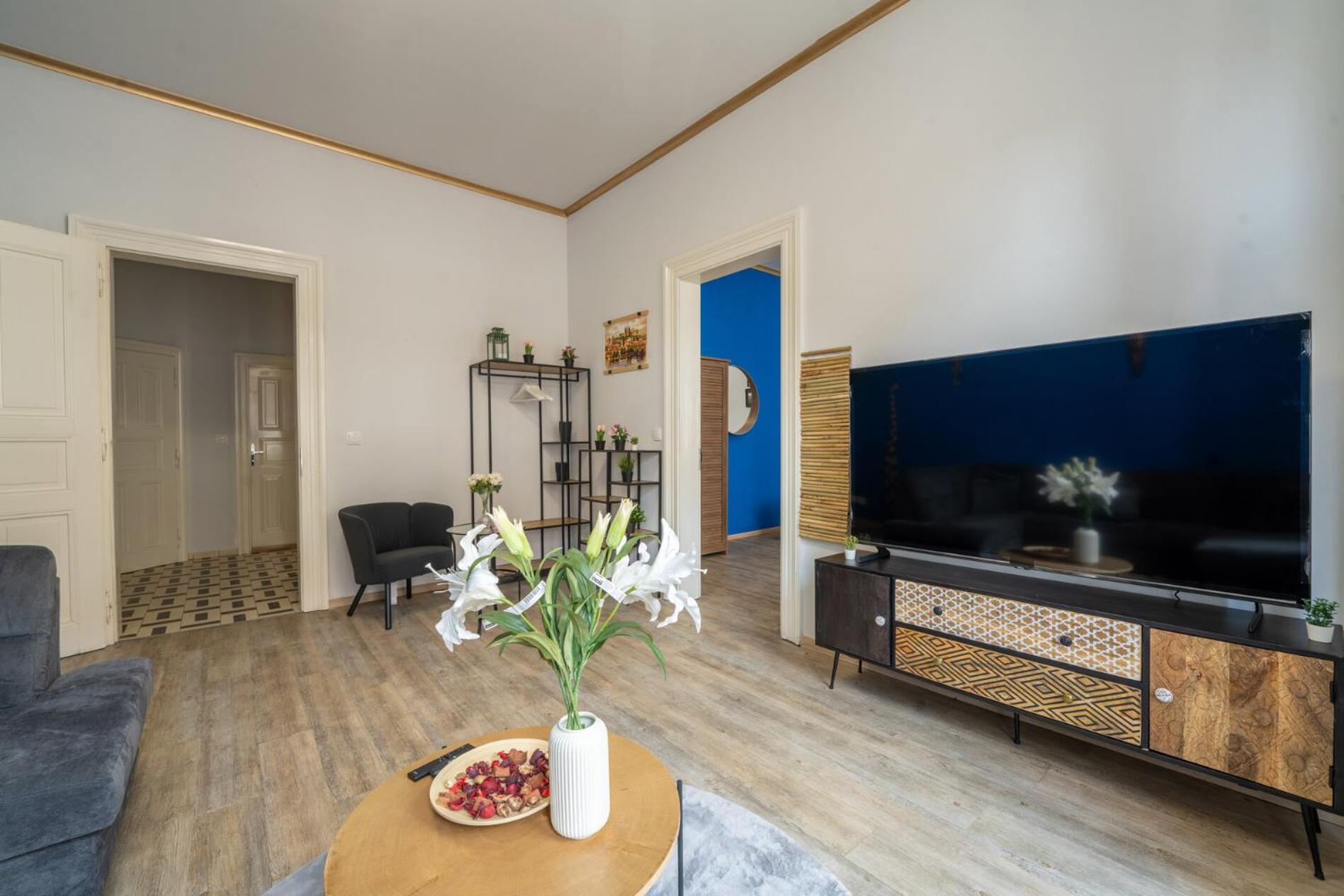 Appartement Cozy 3-brd Riverside In Center Prague